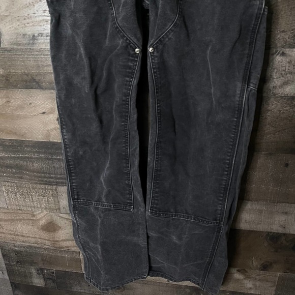 SOLD Carhartt Double Front Dungaree Pants 32X32 - Picture 3 of 6